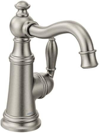 Moen S62101srs Weymouth One Handle High Arc Bar Faucet Spot