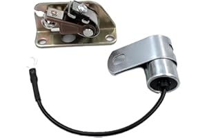 ZYKORNIUM OEM Style Points & Condenser Set for Kohler K-Series Engines – Replaces 47-150-01 & 230722 – Fits K90, K91, K141, K161, K181, K241, K301, K321, K341, K361