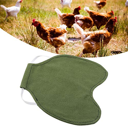 Cikonielf Pet Feather Protection Fixer Rückenflügelschutz hochwertiges Tuch Hen Chicken Saddle Apron Double Jacket – Bild 8