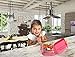 WonderEsque Bento Lunch Box - LeakProof Lunch Container - For Kids and Adults (PINK)