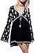 R.Vivimos® Women Long Sleeve Autumn V Neck Mini Short Dresses