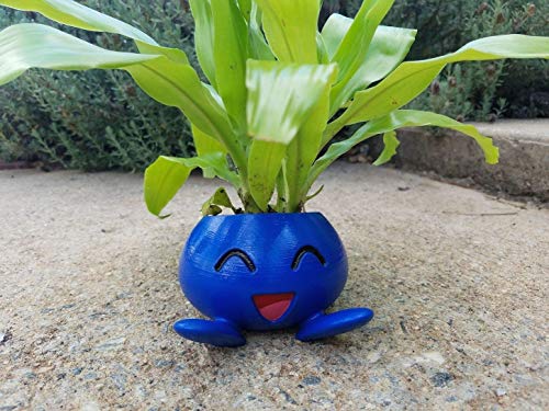 Pokemon Oddish Planter Flower Pot - Gift Idea for Gamers and Fans of Pokémon & Let's Go!