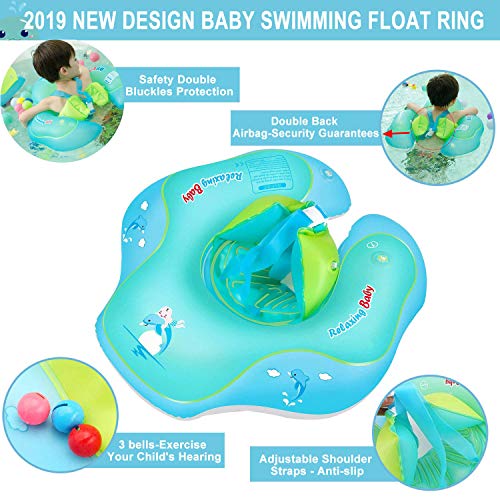 image for iGeeKid Baby Swimming Float,Baby Swimming Pool Float U-Shape Underarm 