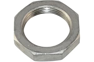 Stainless Steel 304 1-1/4" 1.25" Female Lock Nut O-Ring Groove Cast Pipe Fitting NPT