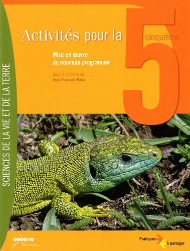 Activités pour la cinquième