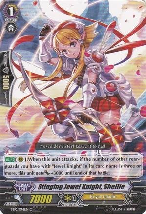 Cardfight!! Vanguard TCG - Stinging Jewel Knight, Shellie (BT10/046EN) - Booster Set 10: Triumphant Return of the King of Knights