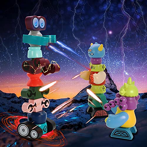Learn2M Robots For Kids, 35 PCS Blocks Set With