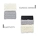 Womens Winter Knitted Headband - Crochet Twist Hair Band Headwrap Hat Cap Ear Warmer, #3 Gray, One Size