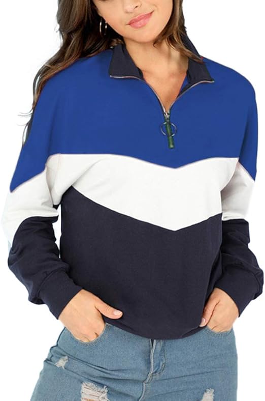 sweater with ring zipper