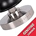 LuxHaus Espresso Tamper - 51mm Calibrated Coffee Tamper for Espresso Machine with Spring Loaded 100% Flat Stainless Steel Base