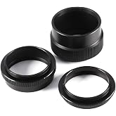 Macro Extension Lens Adapter Tube Ring,Macro Extension Tube Ring for M42 42mm Screw Mount Set for Film/Digital SLR