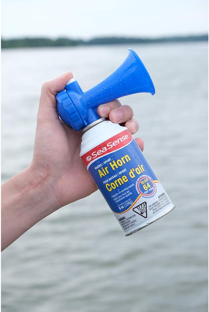 SeaSense Air Horn Jumbo 8oz : Sports & Outdoors