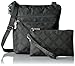 Baggallini Pocket Lightweight Crossbody Bag–Spacious, Water-Resistant Travel Purse with RFID Wristlet