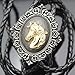 Q&Q Fashion Vintage Gold Men Horse Head Faux Leather Tips Line Dance Western Cowboy Rodeo Bolo Tie