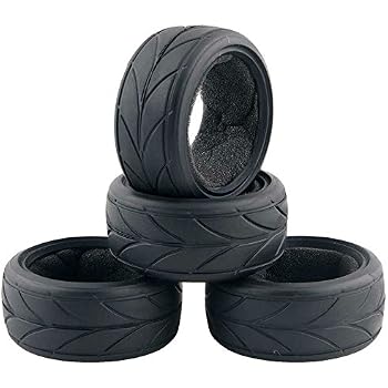 Rc Car Stand HOBBYSOUL 1/10 On Road Tires Arrows Soft Rubber...