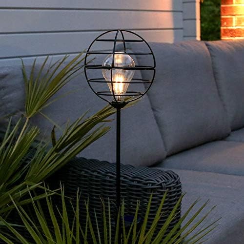 solarbetriebene wetterfeste Outdoor Metall Stableuchten