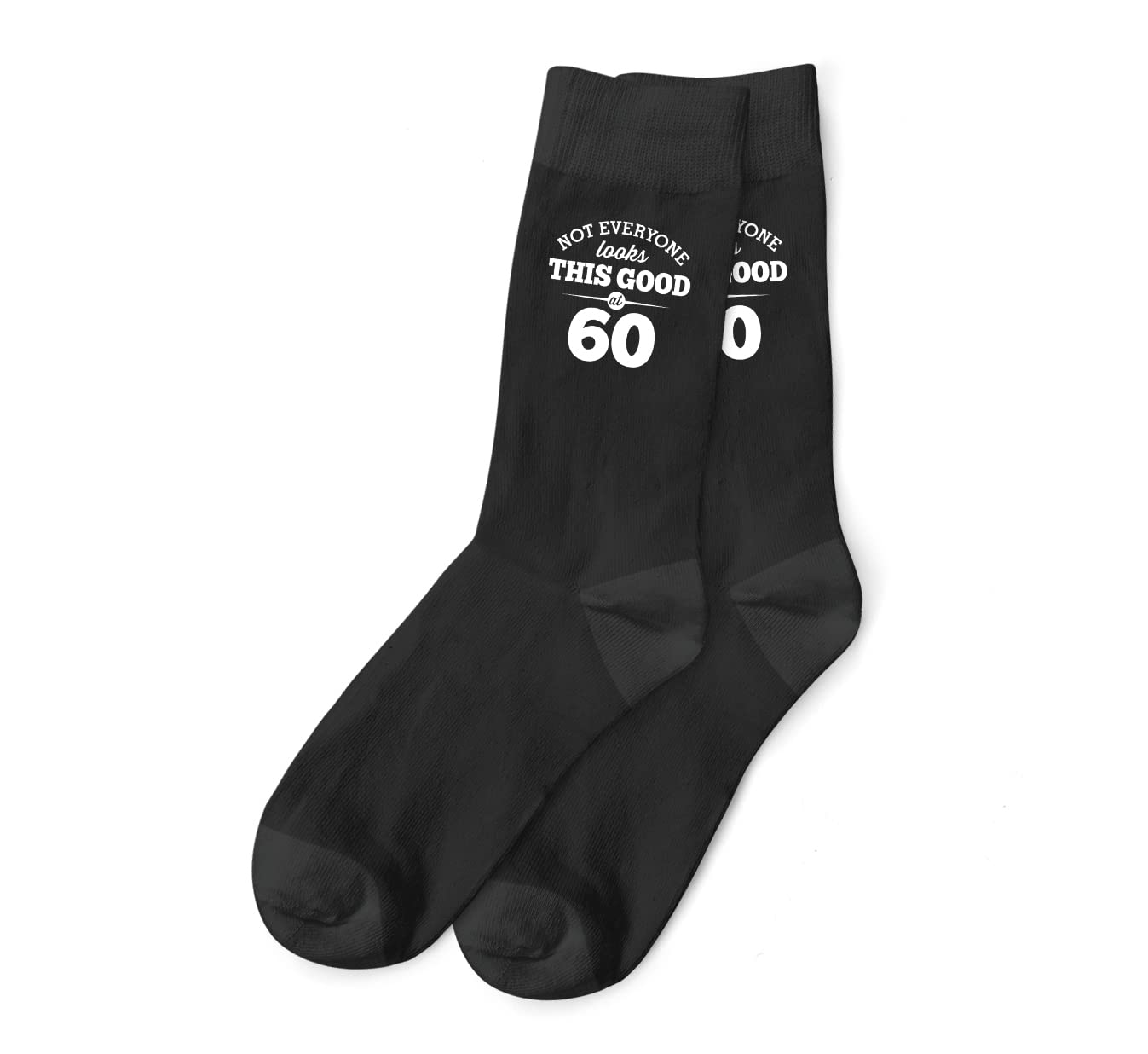 D Design Invent Print! 60th Birthday Gift Socks Men's Funny Present Keepsake for Age 60 Years Old - Size 6-11