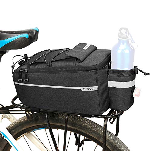 Lixada Fahrrad Gepäckträgertasche, Fahrrad Sitz Multifunktionale Isolierte Stammkühltasche,Umhängetasche, 29 * 16 * 17cm