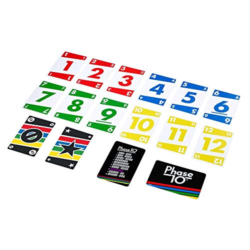 Mattel Games GWP96 - UNO, Phase 10 und Pic Flip-Sammeldose, 3 Mattel-Kartenspiele für Spieler ab 7 Jahren, Dekorative… – Bild 4