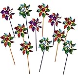 ArtCreativity 6 Inch Pinwheels Set - Pack of 12