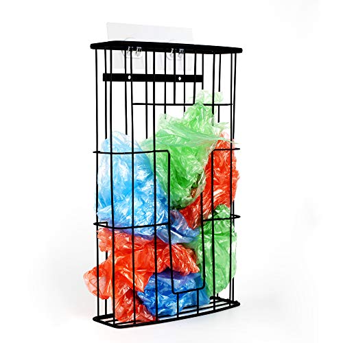 Large Plastic Bag Holder Easy and Flexible Installation Plastic Bag