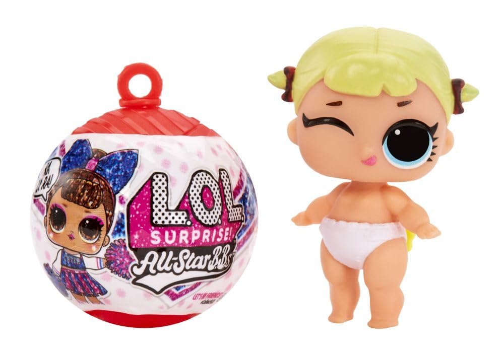 L.O.L. Surprise! Sooo Mini Lil Sisters - RANDOM ASSORTMENT - Includes Limited Edition Collectable Lil Sister Doll, 5 Surprises, and Mini Ball - Great Gift for Kids Ages 4+
