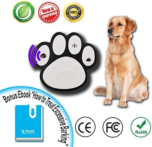 KninePal Upgrade Ultrasonic Anti Barking Device and Bark Deterrent, Control Nuisance Barking Humanely and Effectively, Up to 50 Feet