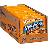 Maruchan Yakisoba Roast Chicken Flavor, 4.05 Oz, Pack of 8