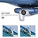 Syma X5UW FPV RC Drone with 720P HD Wi-Fi Camera Live Video Training Quadcopter for Beginners Bonus Battery Blue