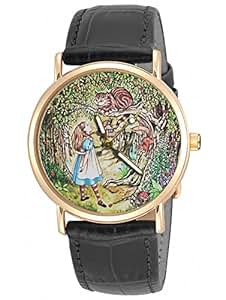 vintage alice in wonderland wrist watch