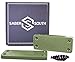 Military-Grade Gun Magnet 2-Pack | 40lbs Rated | HQ Rubber Coated Magnetic Gun Mount for Handgun, Shotgun, Pistol. Easy Conceal in Car, Truck, Vehicle, Desks, Safes, Walls. Non Scratch Surface.