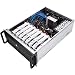 Rosewill Bitcoin Case, Server Chassis, Server Case, Rackmount Case for Bitcoin Mining; 4U Metal Rackmount Bitcoin for 8 GPU; Solution for Building a Mining Rig, Ethereum ETH, Bitcoin BTC, Litecoin primary