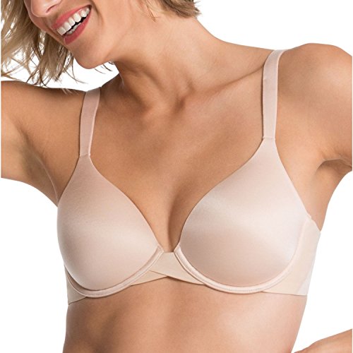 Spanx Women's Pillow Cup Signature Unlined Full Coverage SF0315 Soft Nude Bra 34B