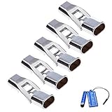 BCP 5sets Silver Plated Leather Cord Hook Clasps End Clasps for Making Leather Bracelet