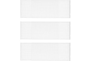 MIYUPTC Expandable Closet Shelf, Heavy Duty Tension Shelf Cabinet Organizer, Strong Adhesive Closet Divider for Kitchen Cabinet Wardrobe Cupboard, 3 Pack