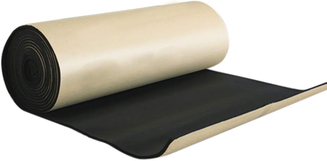 uxcell 315mil/8mm 16.36sqft Car Heat Insulation Pad Underlay Foam Self