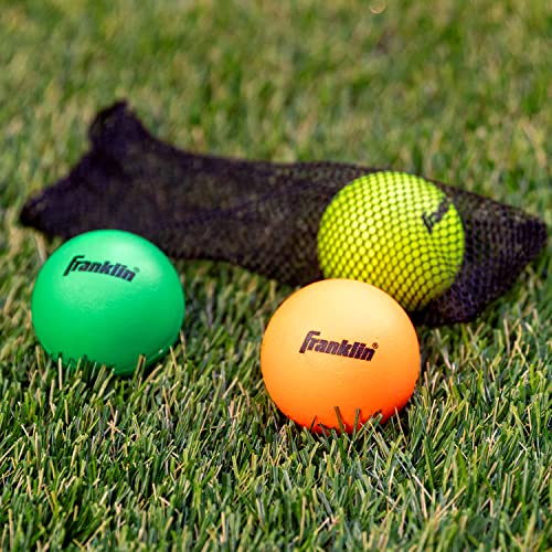 Franklin Sports Lacrosse Balls Soft Rubber Lacrosse Balls for Kids