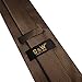 SHLAX&WING Ties for Men Solid Color Brown Chocolate Necktie Silk 57.5 inches