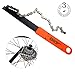 Bike Chain Whip Tool Bicycle Chain Cassette Lockring and Removal Cog Sprocket Bike Cassette Remover Wrench Repair Tool