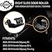 Right Slide Door Roller Assembly Passenger Side Upper Center Male Roller | for 2005-2010 Honda Odyssey EX, EX-L, Touring model | Replaces# 72521-SHJ-A21, 72521SHJA21, 924-129