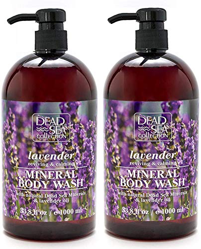Dead Sea Collection Mineral Body Wash with Lavender Oil Reviving and Calming 67.6 fl.oz Set of 2 - Thumbnail 6
