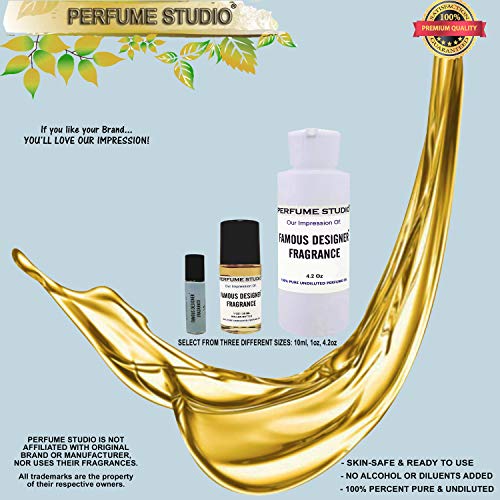 Perfume Studio Fragrance Oil Impression of Tom Ford Black Orchid; Top Quality Pure Perfume Oil Strength Undiluted & Alcohol Free. Comparable Fragrance Scent to: (Black Orchid Type, 4oz)