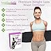 Brazilian Belle - Best Weight Loss Waist Trimmer Corset Ab Belt for Women - Neoprene Trainer, Cincher, Stomach Body Shaper - Perfect for Gym, Yoga & Cardio