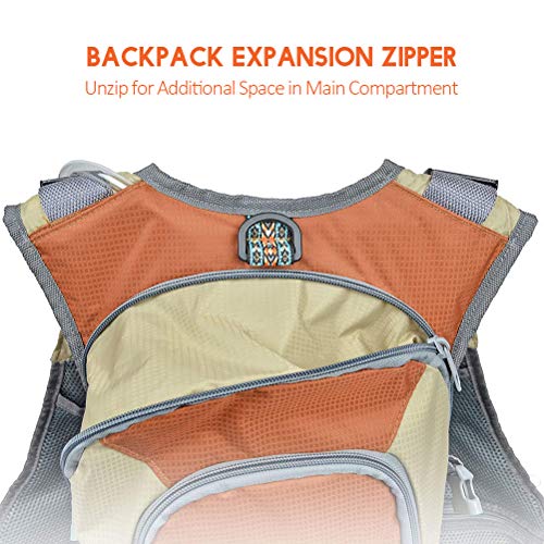 Qiekenao Anglerweste, Unisex, multifunktional, verstellbar, mit mehreren Taschen, für Outdoor-Reisen – Bild 8