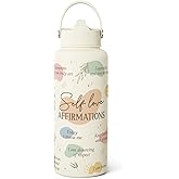 Inspiration Gifts for Women Girls, Inspiration Water Bottle 32oz Stainless Steel with Lid, Insulated Bottles Gift Idea for Birthday Christmas