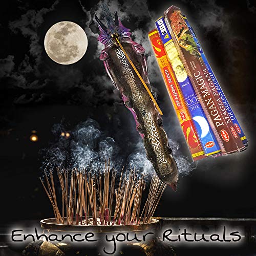 AurAmbiance Herbal Frankincense and Myrrh Incense Sticks Variety Pack
