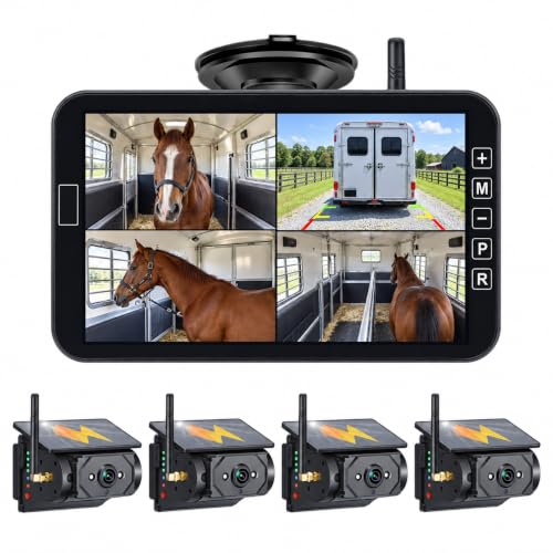 Amouu NomadEye View Quad Horse Trailer Camera