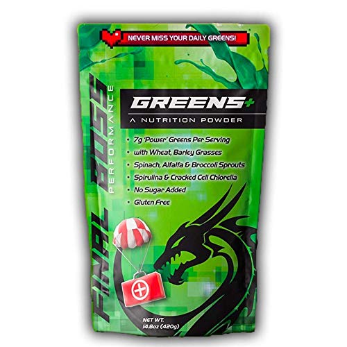 Final Boss Greens Superfood Powder | Your Daily Greens in One Scoop | 60 Servings | Plant Based & Gluten Free