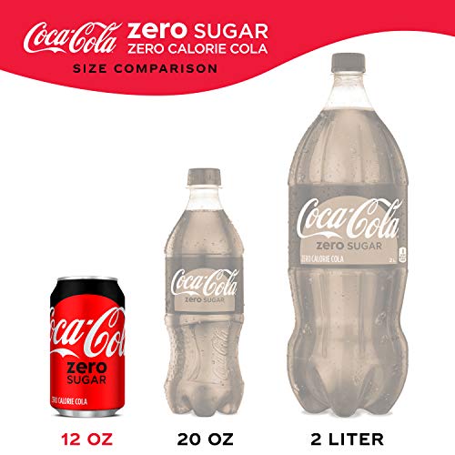 Coke Zero Sugar Diet Soda Soft Drink, 12 fl oz, 12 Pack - Thumbnail 7