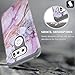 Star LG V30 Case, LG V30 Plus Case, LG V35 ThinQ Case, With [Premium Screen Protector Included], Shock Absorption Drop Protection Dual Layers Impact Advanced Rugged Protective Cover -Marble Pattern